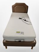 A 3' electric reclining bed with Bodyease mattress