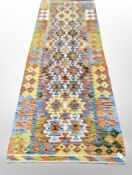 A Chobi kilim runner 250 cm x 87 cm