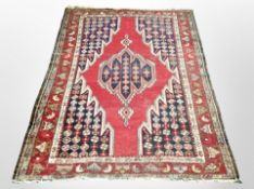 A Mazlaghan rug, Iranian Kurdistan,