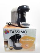 A Tassimo coffee machine in box