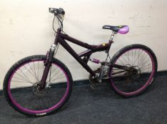 A lady's off road bike,