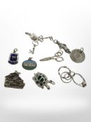 A group of charms