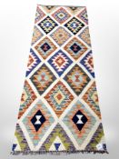 A Chobi Kilim runner 183 cm x 65 cm