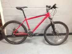 A Carrera Vulcan off road bike,