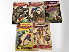 Marvel Comics : The Amazing Spider-Man Issue 41 'The Horns of the Rhino' and 43 'Rhino on the