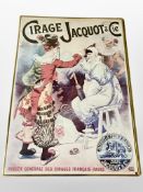 A Continental poster - Cirage Jacquot,