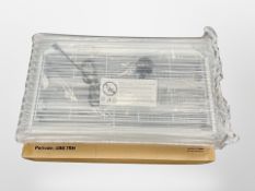 A boxed new electric fly killer together with a boxed bike stand