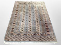A Lahore Bokhara rug, Pakistan, 189cm x 128cm.