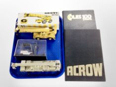 A Grove RT760 diecast model crane,