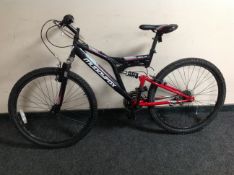 A Muddyfox off road bike,