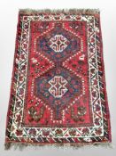 A Khamseh rug, South West Iran,