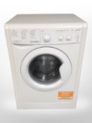 An Indesit washing machine