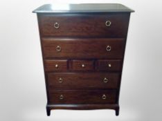 A Stag Minstrel seven-drawer chest, width 82cm.