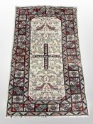 A Caucasian flatweave kilim, 176cm x 107cm.