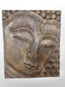 A decorative Thai wall panel,