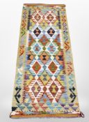 A Chobi kilim runner,