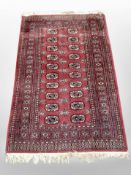 A Lahore Bokhara rug, Pakistan,