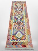 A Chobi kilim runner,