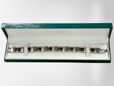 A titanium bracelet, length 20 cm,