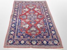 A Kashan rug, central Iran,