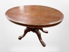 A Victorian mahogany occasional table,