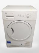 A Beko condenser dryer
