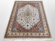 A Tabriz rug,