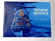 A sealed pack of 50 Senior Service fine Virginia cigars