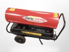 A Clarke XR 110 space heater