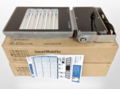 Two boxed Loxa variflec lights.