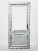 A UPVC exterior door