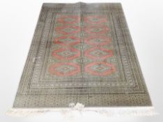A Lahore Bokhara rug,