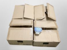 A Royal Doulton five-piece dinner service, boxed.