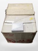 Two boxes of Luxi tissue boxes.