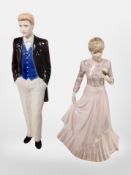 A Coalport figure of Princess Diana 'Our English Rose' limited edition No.