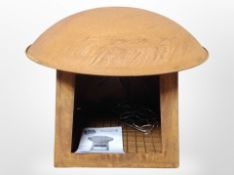 A 56 cm rustic fire pit