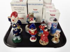 Eight Wade figures, including Children of the World, etc., boxed.