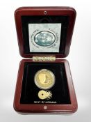 Mint of Norway - Nelson Mandela 1/2 oz 24ct gold proof coin, limited no.