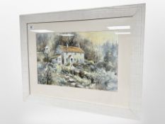 Angela McCall : Spring in Farndale, watercolour,