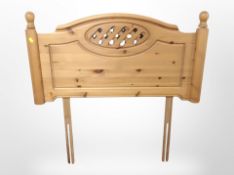 A pine 3' headboard.