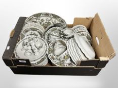 A large quantity of Ridgway Windsor tea and dinner china.