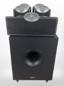 Six various Tannoy speakers