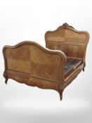 A French colonial-style oak 4'6