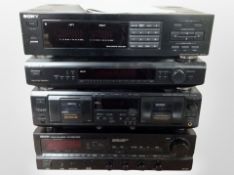 A Sony 7-band graphic equaliser SEQ-711, a further stereo tuner ST-SE300,