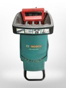 A Bosch electric garden strimmer.