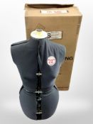 A Supa-Fit adjustable dressmaker's dummy in box.