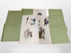 A quantity of antiquarian Danish lithographs