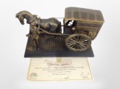 A Ringtons ornament 'Your tea madam' with certificate