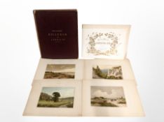 A folio of Danish antiquarian lithographs