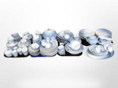 A very large quantity of Bing & Grondahl blue and white tea,